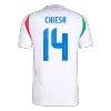 CHIESA #14 Italy Away Player Version Jersey 2024 Men - BuyJerseyshop