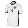 Men's PALMER #24 England Home Soccer Jersey Shirt 2024 - BuyJerseyshop