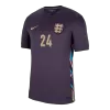 Men's PALMER #24 England Away Soccer Jersey Shirt 2024 - BuyJerseyshop