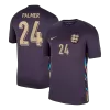 Men's PALMER #24 England Away Soccer Jersey Shirt 2024 - BuyJerseyshop