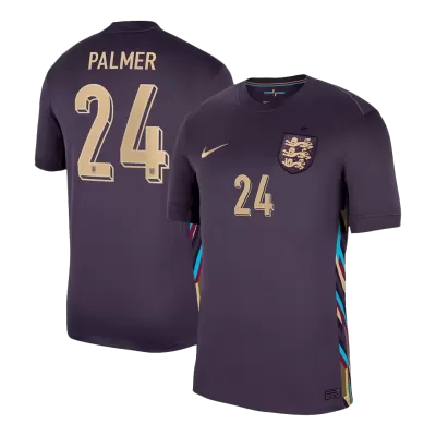 Men's PALMER #24 England Away Soccer Jersey Shirt 2024 - BuyJerseyshop