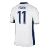 Men's FODEN #11 England Home Soccer Jersey Shirt 2024 - BuyJerseyshop