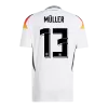 Men's MÜLLER #13 Germany Home Soccer Jersey Shirt 2024 - BuyJerseyshop