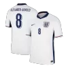 Men's ALEXANDER-ARNOLD #8 England Home Soccer Jersey Shirt 2024 - BuyJerseyshop