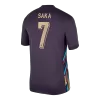 Men's SAKA #7 England Away Soccer Jersey Shirt 2024 - BuyJerseyshop