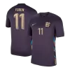 Men's FODEN #11 England Away Soccer Jersey Shirt 2024 - BuyJerseyshop