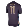 Men's FODEN #11 England Away Soccer Jersey Shirt 2024 - BuyJerseyshop