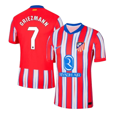 GRIEZMANN #7 Atletico Madrid Home Player Version Jersey 2024/25 Men - BuyJerseyshop