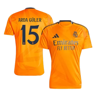 Men's ARDA GÜLER #15 Real Madrid Away Soccer Jersey Shirt 2024/25 - BuyJerseyshop