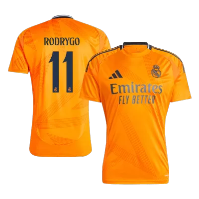 Men's RODRYGO #11 Real Madrid Away Soccer Jersey Shirt 2024/25 - BuyJerseyshop