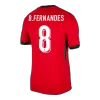 Men's B.FERNANDES #8 Portugal Home Soccer Jersey Shirt 2024 - BuyJerseyshop