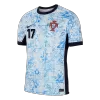 Men's R.LEÃO #17 Portugal Away Soccer Jersey Shirt 2024 - BuyJerseyshop