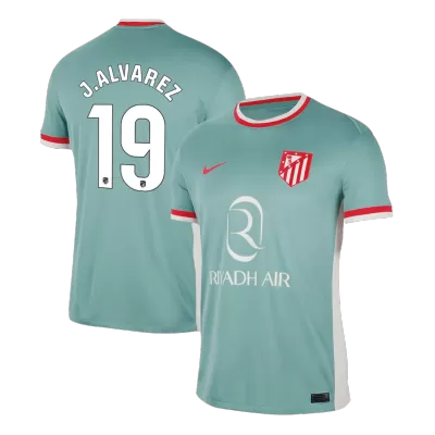 Men's J.ALVAREZ #19 Atletico Madrid Away Soccer Jersey Shirt 2024/25 - BuyJerseyshop