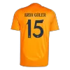 ARDA GÜLER #15 Real Madrid Away Player Version Jersey 2024/25 Men - BuyJerseyshop