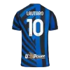 Men's LAUTARO #10 Inter Milan Home Soccer Jersey Shirt 2024/25 - BuyJerseyshop