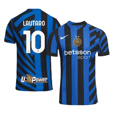 LAUTARO #10 Inter Milan Home Player Version Jersey 2024/25 Men - BuyJerseyshop