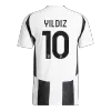 YILDIZ #10 Juventus Home Player Version Jersey 2024/25 Men-Save The Children Sponsor - BuyJerseyshop