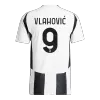 VLAHOVIĆ #9 Juventus Home Player Version Jersey 2024/25 Men-Save The Children Sponsor - BuyJerseyshop