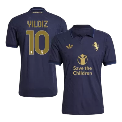 YILDIZ #10 Juventus Third Away Player Version Jersey 2024/25 Men-Save The Children Sponsor - BuyJerseyshop