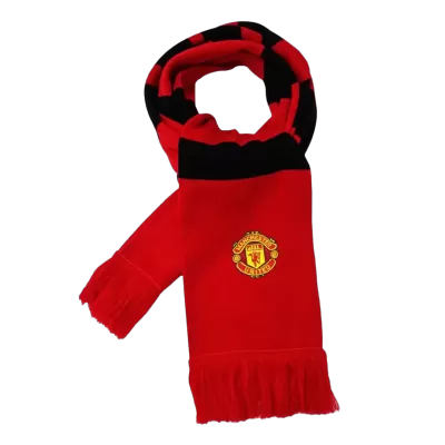 Manchester United Soccer Scarf Red&Black - BuyJerseyshop