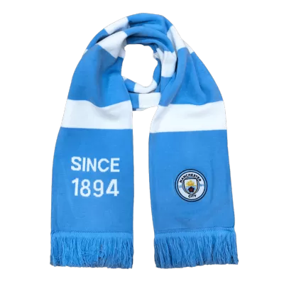 Manchester City Soccer Scarf Blue&White - BuyJerseyshop