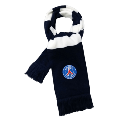 PSG Soccer Scarf Black&White - BuyJerseyshop