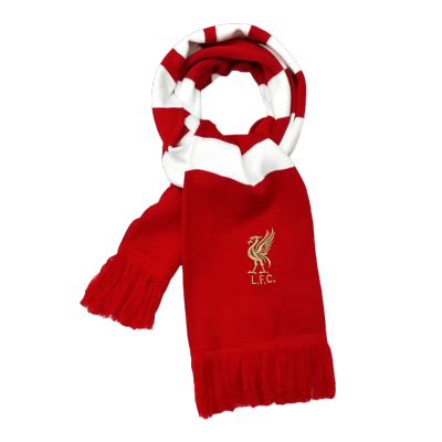 Liverpool Soccer Scarf Red&White - BuyJerseyshop