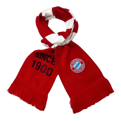 Bayern Munich Soccer Scarf Red&White - BuyJerseyshop