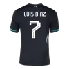 Men's LUIS DÍAZ #7 Liverpool Away UCL Soccer Jersey Shirt 2024/25 - BuyJerseyshop