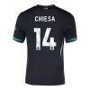 Men's CHIESA #14 Liverpool Away Soccer Jersey Shirt 2024/25 - BuyJerseyshop