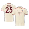 MÜLLER #25 Bayern Munich Third Away Player Version Jersey 2024/25 Men - BuyJerseyshop