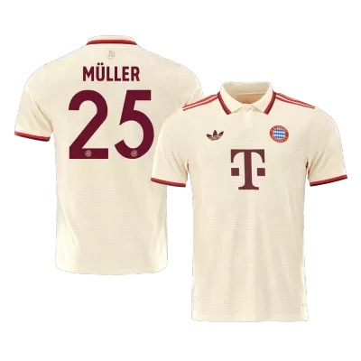 MÜLLER #25 Bayern Munich Third Away Player Version Jersey 2024/25 Men - BuyJerseyshop