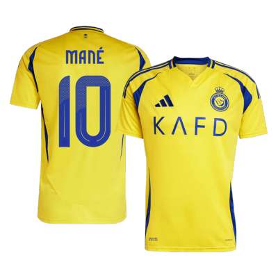 Men's MANÉ #10 Al Nassr Home Soccer Jersey Shirt 2024/25 - BuyJerseyshop