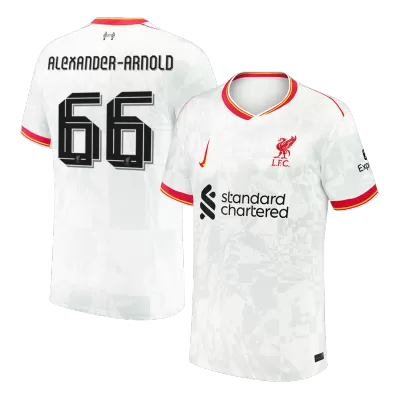 Men's ALEXANDER-ARNOLD #66 Liverpool Third Away UCL Soccer Jersey Shirt 2024/25 - BuyJerseyshop