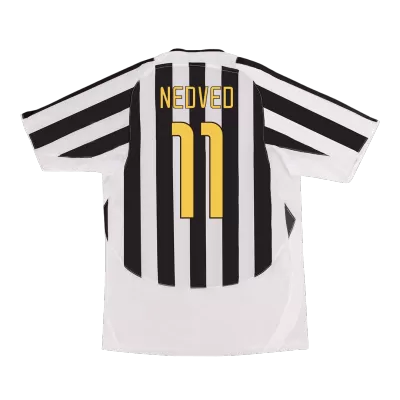 NEDVED #11 Juventus Retro Jerseys 2003/04 Home Soccer Jersey For Men - BuyJerseyshop