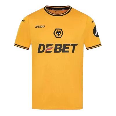 Men's Wolverhampton Wanderers Home Soccer Jersey Shirt 2024/25 - BuyJerseyshop