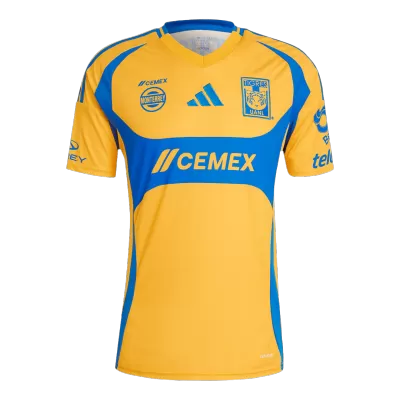 Men's Tigres UANL Home Soccer Jersey Shirt 2024/25 - BuyJerseyshop