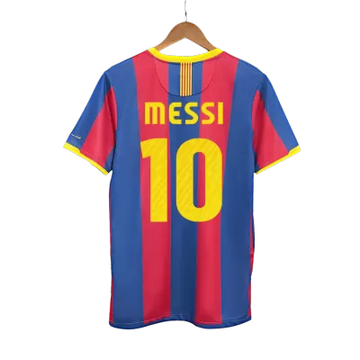 MESSI #10 Barcelona Retro Jerseys 2010/11 Home Soccer Jersey For Men - BuyJerseyshop