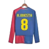 A.INIESTA #8 Barcelona Retro Jerseys 2008/09 Home Long Sleeve Soccer Jersey For Men - BuyJerseyshop