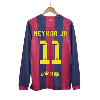 NEYMAR JR #11 Barcelona Retro Jerseys 2014/15 Home Long Sleeve Soccer Jersey For Men - BuyJerseyshop