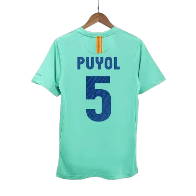 PUYOL #5 Barcelona Retro Jerseys 2010/11 Away Soccer Jersey For Men - BuyJerseyshop