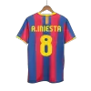 A.INIESTA #8 Barcelona Retro Jerseys 2010/11 Home Soccer Jersey For Men - BuyJerseyshop