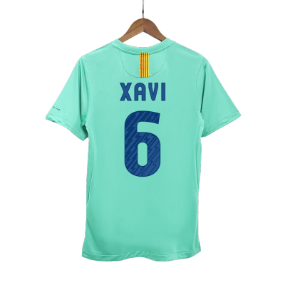 XAVI #6 Barcelona Retro Jerseys 2010/11 Away Soccer Jersey For Men - BuyJerseyshop