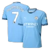 Men's MARMOUSH #7 Manchester City Home Soccer Jersey Shirt 2024/25 - BuyJerseyshop