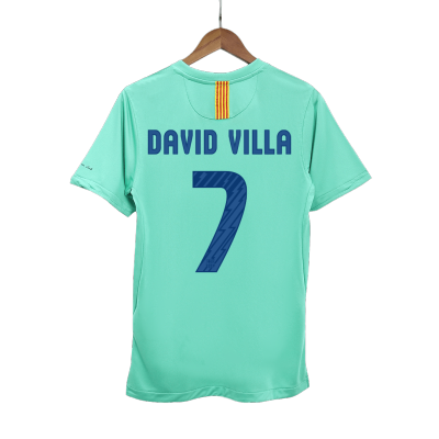 DAVID VILLA #7 Barcelona Retro Jerseys 2010/11 Away Soccer Jersey For Men - BuyJerseyshop