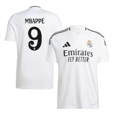 Men's MBAPPÉ #9 Real Madrid Home Soccer Jersey Shirt 2024/25 - BuyJerseyshop