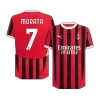 MORATA #7 AC Milan Home Player Version Jersey 2024/25 Men - BuyJerseyshop