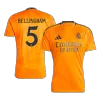 Men's BELLINGHAM #5 Real Madrid Away Soccer Jersey Shirt 2024/25 - BuyJerseyshop