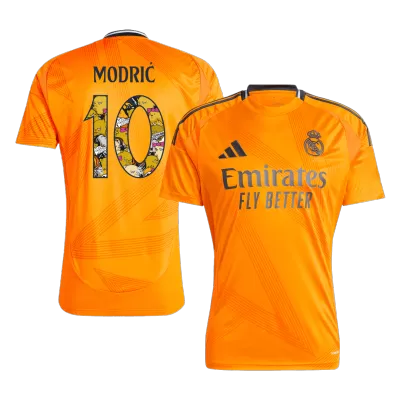 Men's MODRIĆ #10 Real Madrid Away Soccer Jersey Shirt 2024/25 - BuyJerseyshop