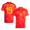 Men's LAMINE YAMAL #19 Spain Home Soccer Jersey Shirt 2024 - BuyJerseyshop